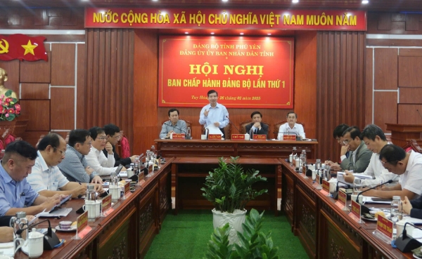 Hình ảnh cho bài viết Hội nghị lần thứ nhất Ban Chấp hành Đảng bộ UBND tỉnh